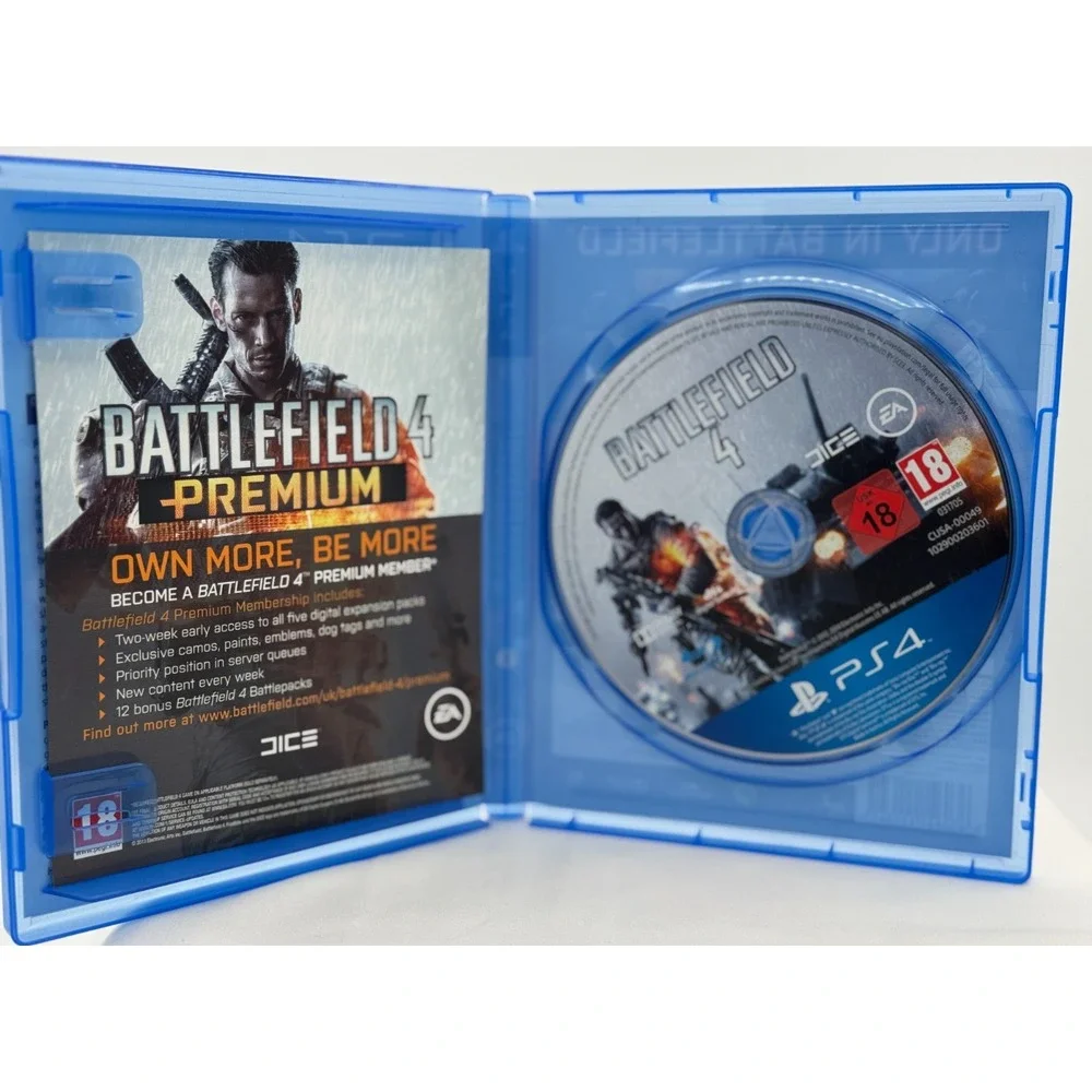 PS4 Battlefield 4 European Version - Very Good Condition - Tested